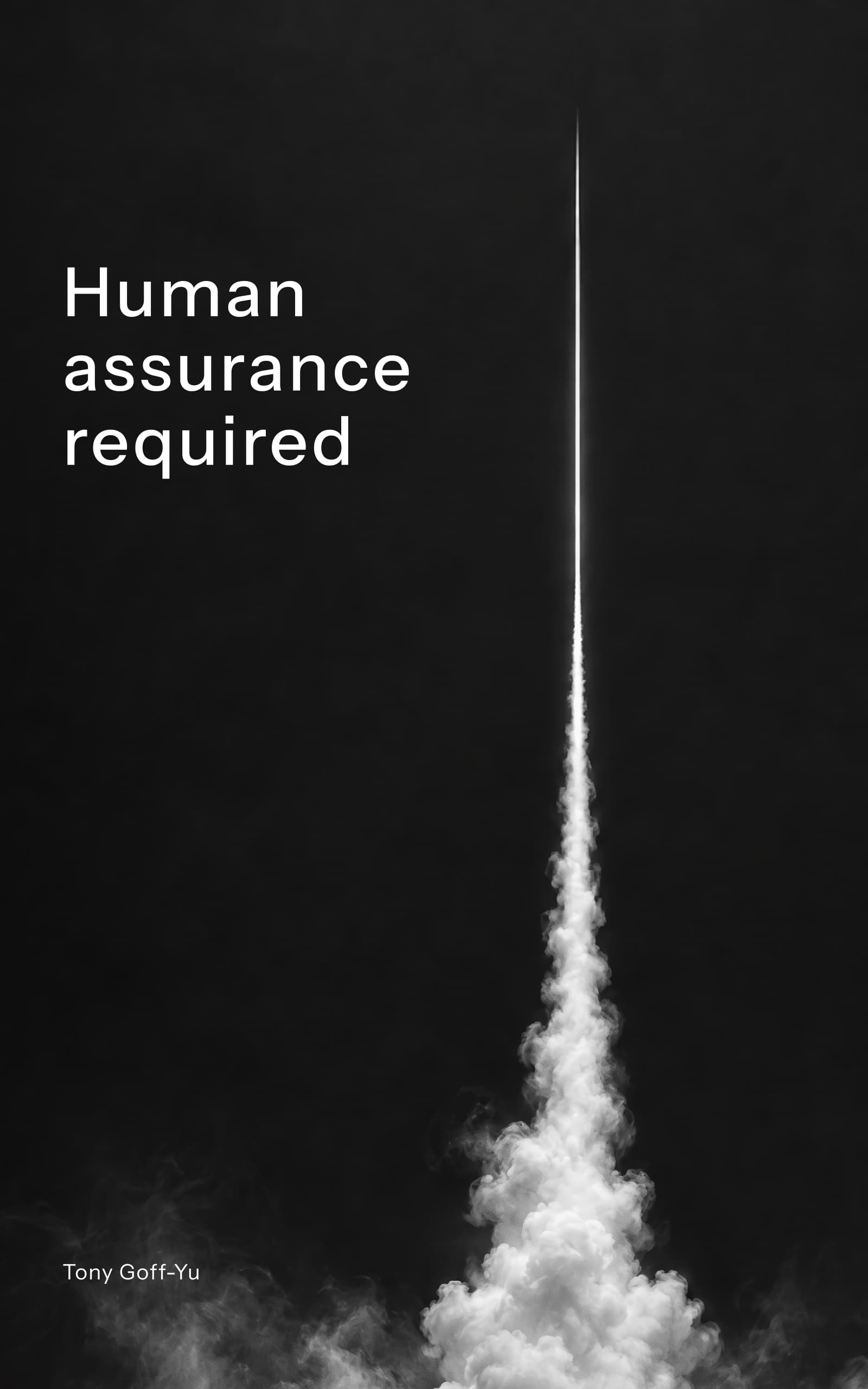 Human Assurance Required book cover